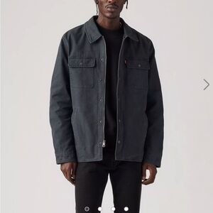 Levi's Dark Gray Shirt Jacket